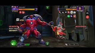 Necropolis Wiccan solo with Onslaught | Mutant carina challange | #mcoc