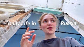 Renovating My Old Soviet Apartment From 70’s - The Progress & Daily Life in Russia 