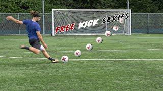 Free Kick Series | Part 1 - How to Bend the Ball in Soccer/Football Tutorial