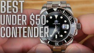 Addiesdive Quartz Submariner Homage  I  Best Watch Under $50 Contender