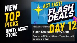 Unity Asset Store Flash Sale Day 12 | 70% Off Deals