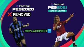 PES 2021 Mobile All Removed Legends Replacement|Mallu Gaming 2.0 |eFootball Pes 2021 Season Update