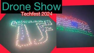 Drone show, Techfest 2024