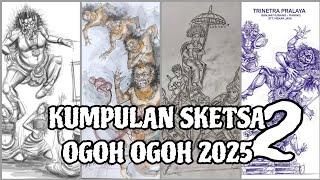 Kumpulan Sketsa Ogoh Ogoh terbaru 2025 part 2