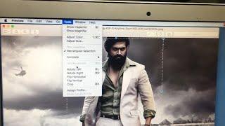 How to Crop or Edit Image in MacBook Air