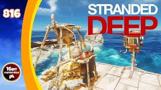 Attaching Water Stills And Fuel Station To Our Raft - Stranded Deep (816)