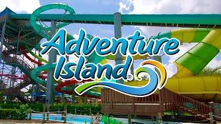 Adventure Island 2019 Tampa, Florida | Full Complete Walkthrough Tour
