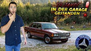 19 Jahre in der Garage gestanden, mein neues AUTO, Mercedes W123 mit nur 103 000KM, was sagt ihr