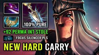 NEW Safelane Carry Revenant Silencer 100% Pure Damage Just Stand & Hit Max INT Dota 2