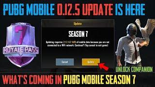 !!! Pubg Mobile Season 7 Royal Pass Rewards || Pubg Mobile Season 7 || Pubg Mobile 0.12.5 Update ||