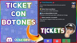 Discord Ticket Con Botones