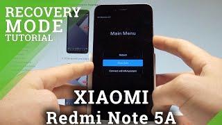 How to Open Recovery Mode in XIAOMI Redmi Note 5A |HardReset.Info