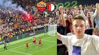 THE MOMENT ROMA WIN 1ST EVER CONFERENCE LEAGUE vs FEYENOORD
