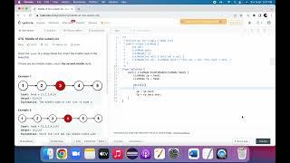 Coding Interview Questions | LeetCode 876 | Middle Of The Linked List