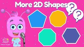 More 2D Shapes | Sing Along Song