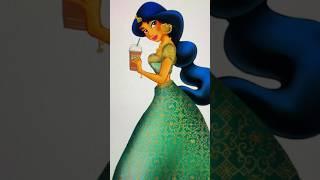 Disney Aladdin: Jasmine Glow Up l Disney | Jasmine's glow-up transformation into Prom Costume