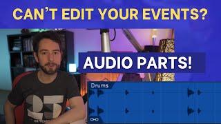 Audio Parts - Do THIS if you can't edit your Audio Events in Studio One anymore!