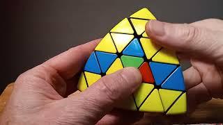 Yuxin 5x5 Pyraminx.  Tips Tutorial Part 7 Solving The Centers. #yuxin #pyraminx