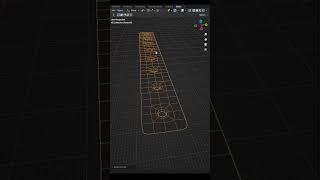 Creating Stitches in Blender (Arijan) #shorts #blender #tutorial