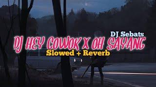 DJ HEY COWOK X OH SAYANG | Slowed + Reverb | DJ Sebats