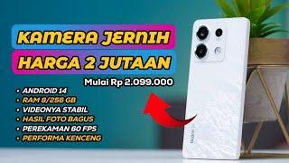 7 REKOMENDASI HP 2 JUTAAN KAMERA 108MP TERBAIK 2024