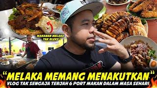 SERIK BUAT KERJA GILER..6 KEDAI MAKAN DALAM MASA SEHARI..Seminggu Pun Tak Boleh Habis Pusing MELAKA