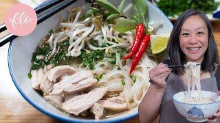 Fast Pho Ga - Vietnamese Chicken Noodle Soup