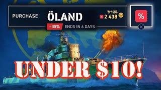 Buy Tier 6 Premium Öland for under $10 | World of Warships Legends