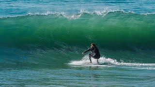 Fun Waves and Fails Skimboarding Seal Beach