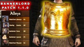 HUGE Bannerlord Patch 1.1.0 Notes and Testing!