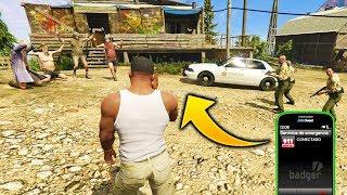 ¿Que Pasa Si Llamamos a la Policia en la Secta Altruista para que los Arreste? GTA 5