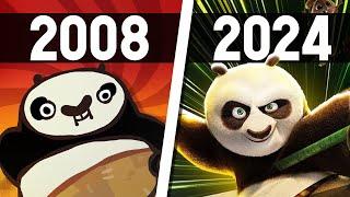Эволюция «Кунг-фу Панда» (2008-2024)
