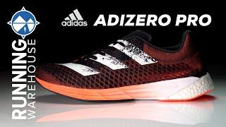 adidas adizero Pro First Look Review | Carbon Fiber Plate + Boost + Lightstrike