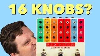 The Red Witch Synthotron 3 - Synthesizer Guitar Pedal?