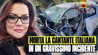 ULTIM'ORA MORTA LA FAMOSA CANTANTE ITALIANA IN UN GRAVISSIMO INCIDENTE: LO SCHIANTO SULLA FLAMINIA