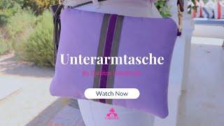 Carlitos Handmade Travelbag Short Story | Unterarmtasche | Businesstasche Damen | Laptop Tasche