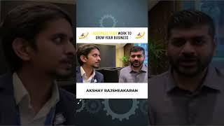 Udit Goenka'a advice on automating business | Pitchground | Akshay Rajsheakaran | #shorts