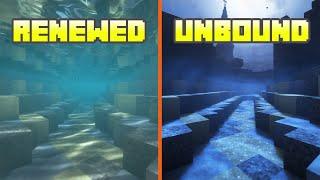 Seus Renewed vs Complementary Unbound | Shader Comparison