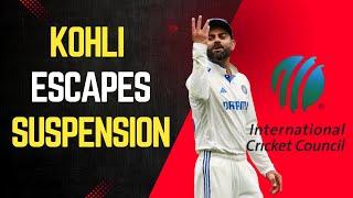 EXPLAINED - The ICC loophole that saved Virat Kohli from a suspension