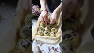 Pistachio Chocolate Chip Cookies #food