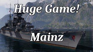 World of Warships | Mainz Huge Game! | Wookie Legend