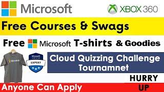 Microsoft Cloud Quizzing Challenge Tournament | Win free Microsoft Swags & Goodies | Apply Now