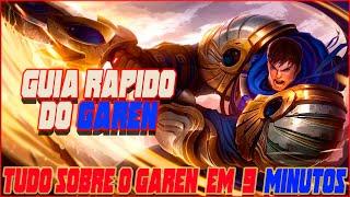 COMO JOGAR DE GAREN EM 9 MINUTOS - GUIA COMPLETO  (FALA DO CHAMP)