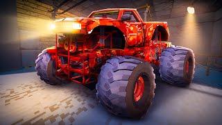 RESTORATION OF AN ABANDONED MONSTER TRUCK IN MINECRAFT!