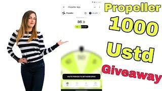 Propeller New Telegram Bot best GIVEAWAY ever #cryptoapkysathhe