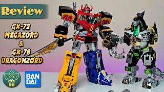 GX-72 MEGAZORD & GX-78 DRAGONZORD Soul of Chogokin Review BR