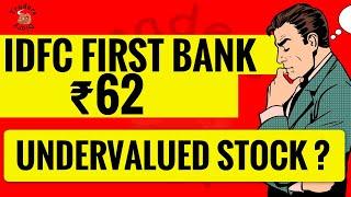 idfc first bank share news | undervalued stock ! क्या बिकवाली और होगी या bottom बनेगा ?