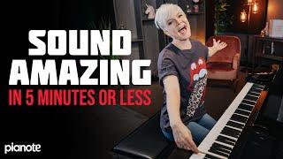 Sound Amazing On The Piano  (In Only 5 Minutes!)