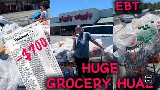 HUGE $700 GROCERY SHOPPING TRIP USING FOODSTAMPS (BIG SAVINGS)