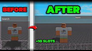 How to Increase Inventory Slots/Space [ 10 Slots ] - Roblox Easy Mobile Tutorial *2024*